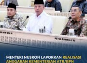 Menteri Nusron Laporkan Realisasi Anggaran Kementerian ATR/BPN Tahun 2025 kepada Komisi II DPR RI