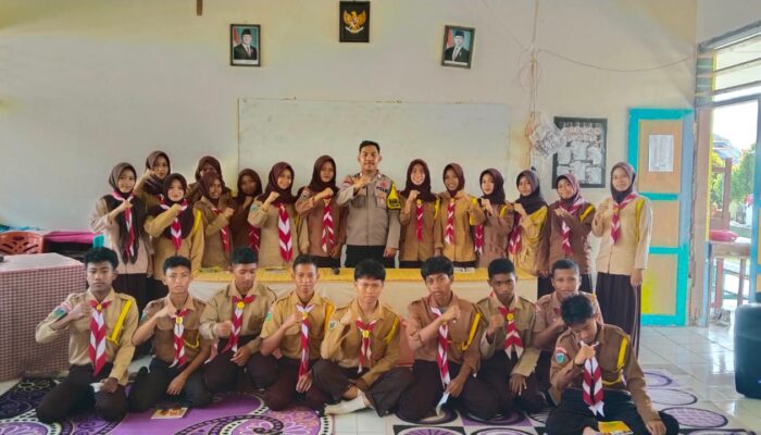 Sosialisasi P4GN Polsek Totikum Bentengi Siswa Baru MA Asy-Syifaa dari Bahaya Narkoba