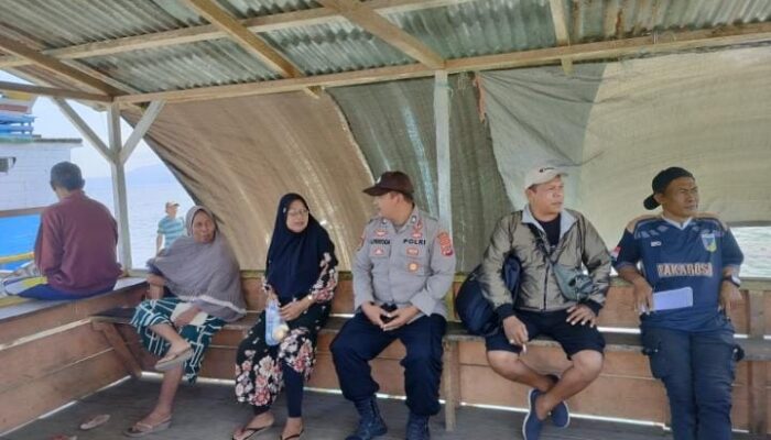 Polsek Buko Gelar Patroli Dialogis Akhir Pekan, Tekankan Tertib Lalulintas di Leme-Leme Bungin