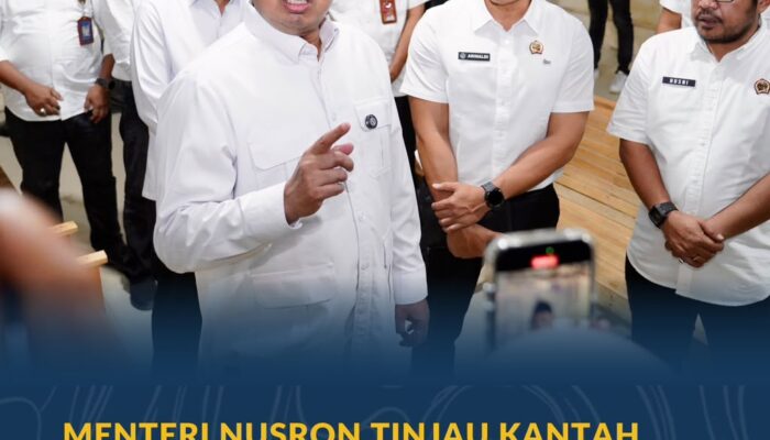 Menteri Nusron Tinjau Kantah Kabupaten Aceh Tamiang Pascabencana Hidrometeorologi Sumatera 2025