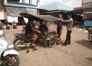 Jaga Kondusifitas Pasar Baru, Polsek Banggai Gencarkan Patroli Sambang Dialogis