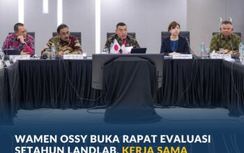 Wamen Ossy Buka Rapat Evaluasi Setahun LANDLAB, Kerja Sama Kementerian ATR/BPN Bersama JICA