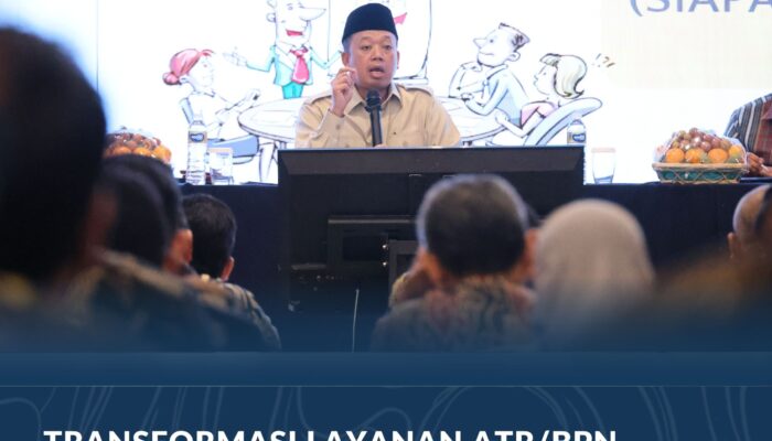Transformasi Layanan ATR/BPN, Menteri Nusron Tegaskan Penguatan SDM yang Berorientasi Pelayanan