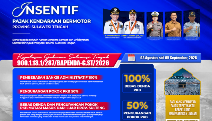 Jelang HUT RI ke 81 UPTD Badan Pendapat Daerah Wilayah VI Banggai Kepulauan (Samsat Salakan) Siap Laksanakan Program Insentif PKB Gubernur Sulteng