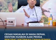 Cegah Masalah di Masa Depan, Menteri Nusron Ajak Pemda Percepat Sertipikasi Tanah Rumah Ibadah di NTT
