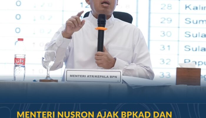 Menteri Nusron Ajak BPKAD dan IPPAT Se-Jateng Perkuat Sinergi Wujudkan Transformasi Layanan Pertanahan