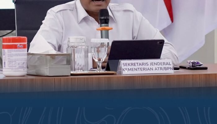 Sekjen ATR/BPN Jelaskan Tiga Transformasi untuk Percepat Layanan Pertanahan kepada Masyarakat