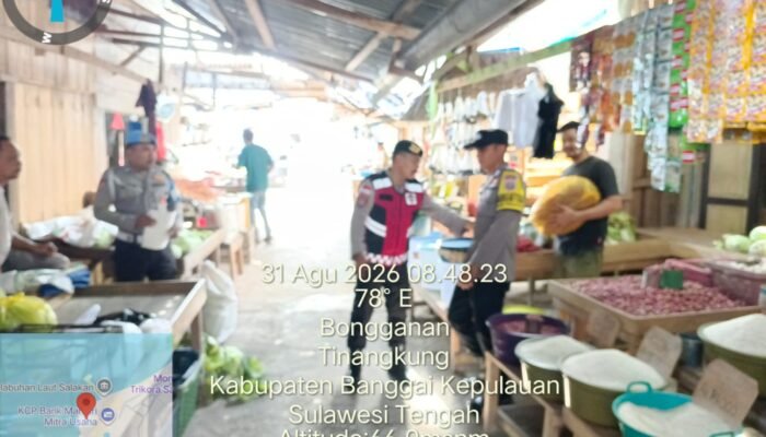 Patroli Kota Presisi Sat Samapta Polres Bangkep Jaga Keamanan dan Ketertiban Salakan