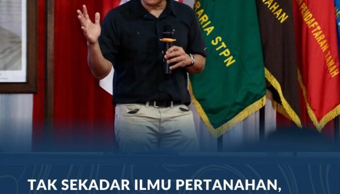 Tak Sekadar Ilmu Pertanahan, Rocky Gerung Nilai Taruna/i Politeknik Agraria STPN Belajar Banyak Disiplin Ilmu