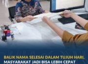 Balik Nama Selesai dalam Tujuh Hari, Masyarakat Jadi Bisa Lebih Cepat Memanfaatkan Sertipikat Tanah