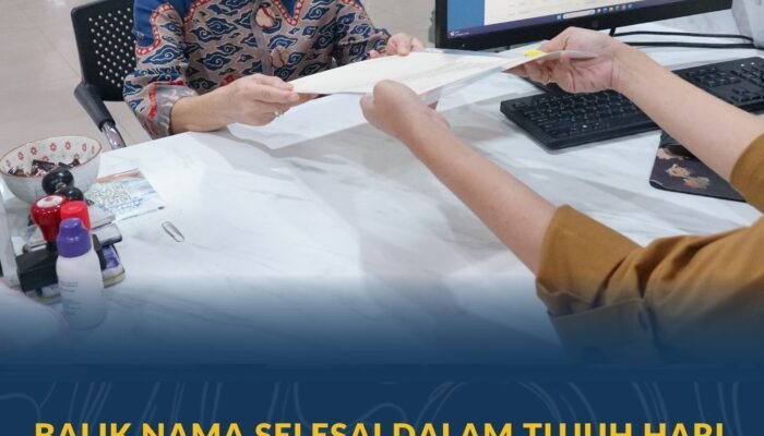Balik Nama Selesai dalam Tujuh Hari, Masyarakat Jadi Bisa Lebih Cepat Memanfaatkan Sertipikat Tanah