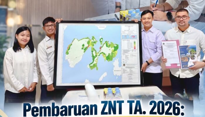 Pembaharuan ZNT T.A 2026 : Wujudkan Data Nilai Tanah yang Akurat dan Terpercaya