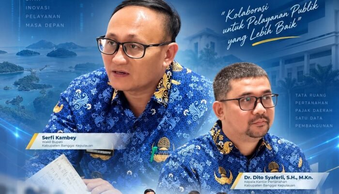 Perkuat Integrasi Data Pertanahan dan Perpajakan, Kantor Pertanahan Banggai Kepulauan Bahas Persiapan Replikasi Aplikasi Peta Pajak