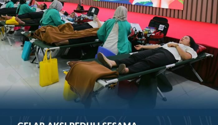 Gelar Aksi Peduli Sesama, Kementerian ATR/BPN Selenggarakan HANTARU Peduli Lewat Donor Darah