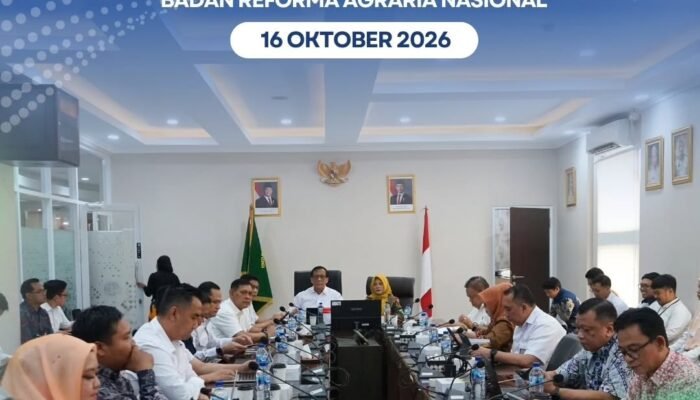 Matangkan Struktur Organisasi Dan tata Kerja Direktorat Jenderal Penataan Agraria Menggelar Rapat Bersama Badan Reforma Agraria Nasional