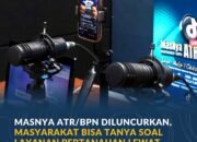 MasNya ATR/BPN Diluncurkan, Masyarakat Bisa Tanya Soal Layanan Pertanahan Lewat Live TikTok