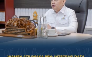 Wamen ATR/Waka BPN: Integrasi Data Hak, Tata Ruang, dan Nilai Tanah Jadi Kunci Tata Kelola Pertanahan