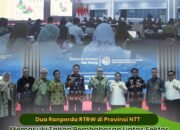 Dua Ranperda RTRW di Provinsi NTT Memasuki Tahap Pembahasan Lintas Sektor