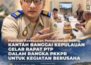 Pastikan Kesesuaian Pemanfaatan Ruang, Kantah Banggai Kepulauan Gelar Rapat PTP PKKPR Terkait Rencana Pertambangan Batuan Galian C