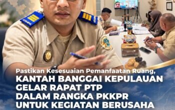 Pastikan Kesesuaian Pemanfaatan Ruang, Kantah Banggai Kepulauan Gelar Rapat PTP PKKPR Terkait Rencana Pertambangan Batuan Galian C