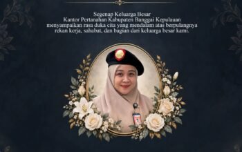 Kantor Pertanahan Kabupaten Banggai Kepulauan Sampaikan Duka Cita atas Berpulangnya ASN PPPK Nurhayati Mandesai, S.E.