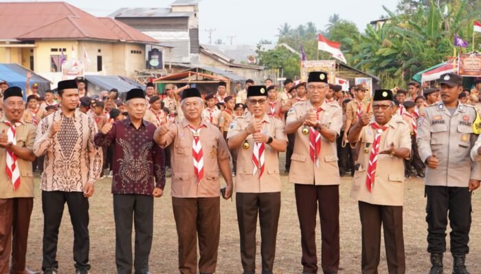 Pererat Persaudaraan dan Karakter Santri, Kemah Pramuka Madrasah Banggai Kepulauan 2026 Resmi Dibuka