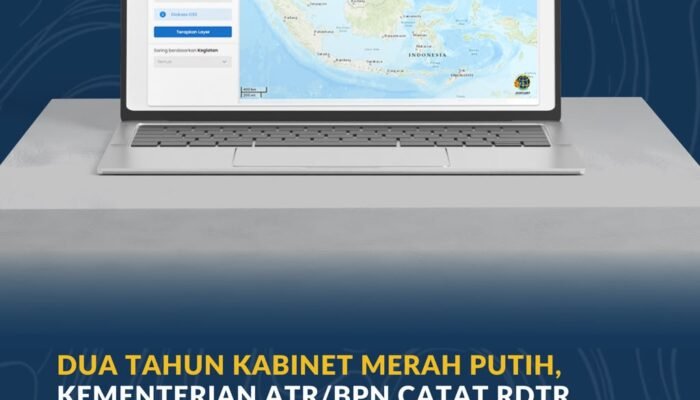 Dua Tahun Kabinet Merah Putih, Kementerian ATR/BPN Catat RDTR Terintegrasi OSS Bertambah Jadi 576 dan Usulan LP2B Lampaui Target RPJMN