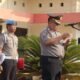 Kapolres Bangkep Ronaldus Karurukan Pimpin Upacara PTDH 4 Personel Terlibat Narkotika dan Desersi